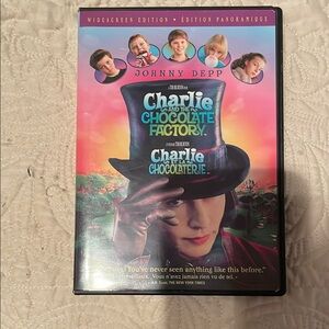Charlie and the Chocolate Factory DVD